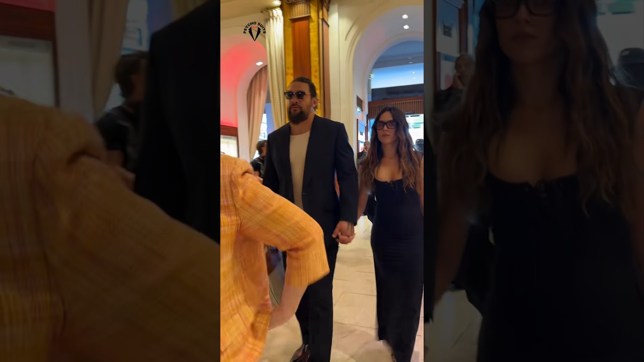 Jason Momoa Stepping Up to Protect His Wife 💪