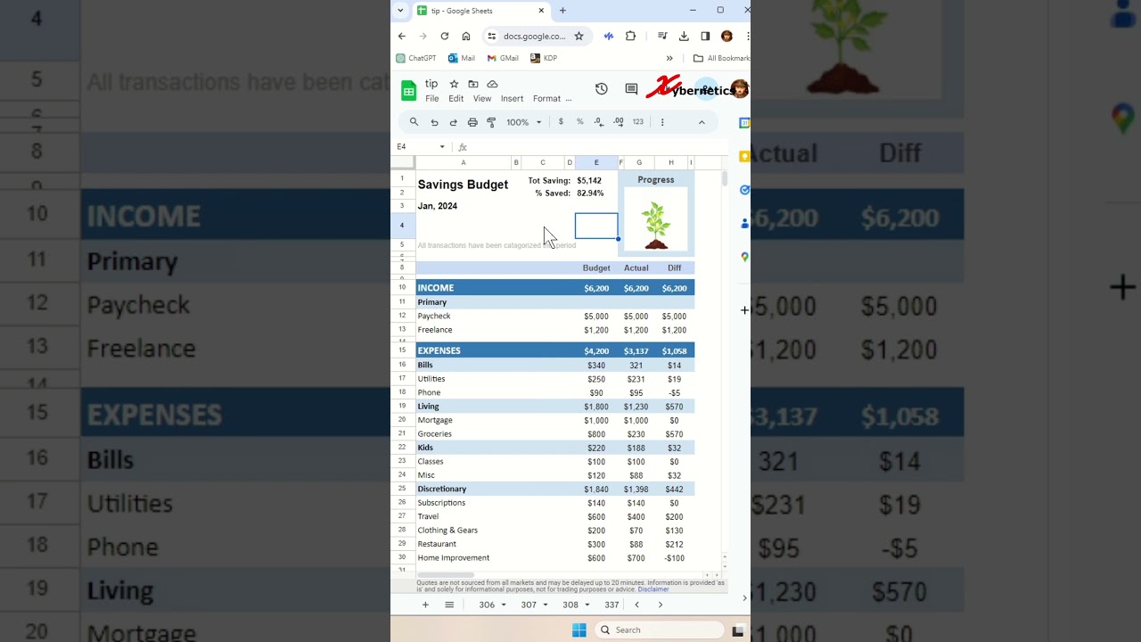 Remove Gridlines in Google Sheets 📝