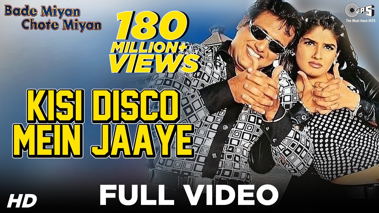 Dance to the 90's Hit 'Kisi Disco Mein Jaaye' from Bade Miyan Chhote Miyan ๐ถ