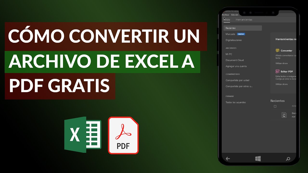 Convierte Excel a PDF sin perder formato 📄