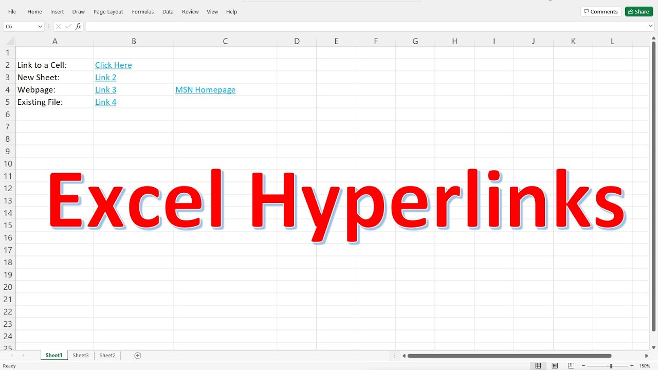 How to Use Hyperlinks in Excel 📎