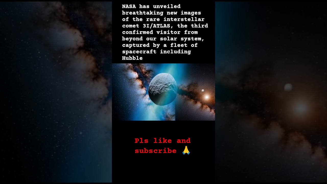 Stunning New Images of Interstellar Comet 3I/ATLAS 🚀