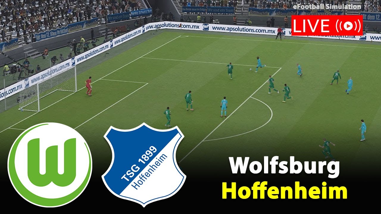 Live: VfL Wolfsburg vs TSG Hoffenheim – Bundesliga 2025/26 Simulation ⚽