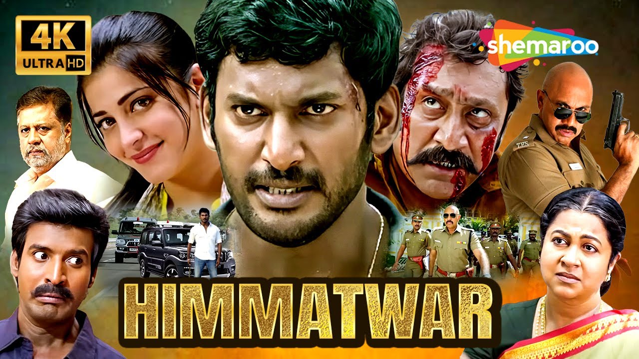 Himmatwar (Poojai) - Top Hindi South Action Movie 🎬