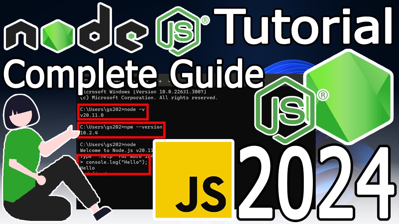 Easy Step-by-Step Guide to Install Node.js on Windows 10/11 in 2024 🚀