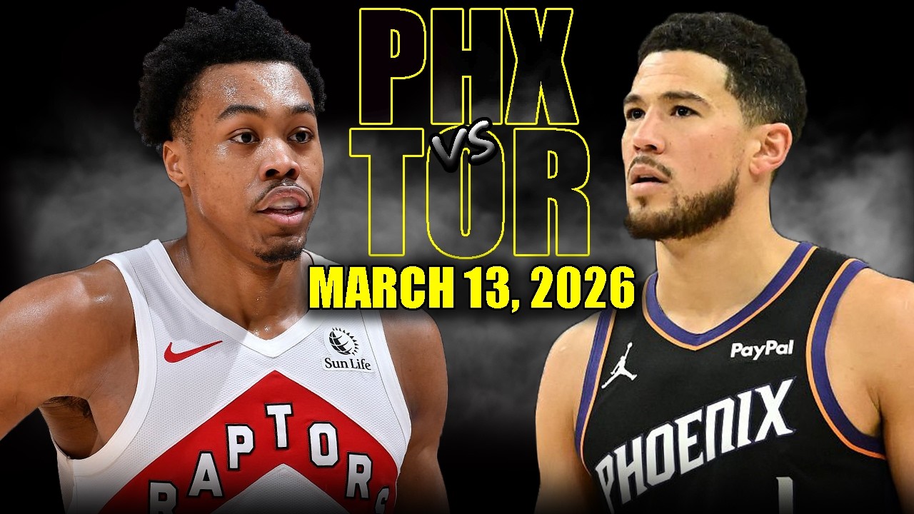 Toronto Raptors vs Phoenix Suns Full Game Highlights – March 13, 2026 | NBA Season