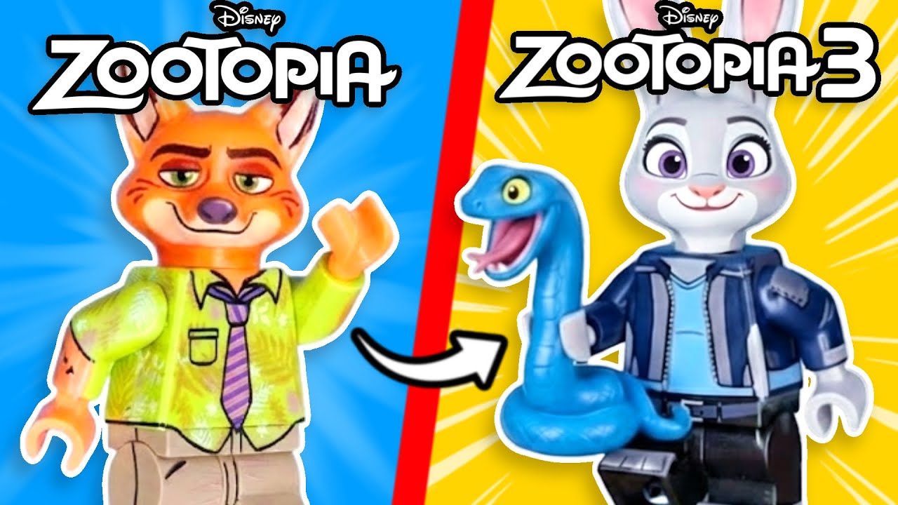 I made EVERY Zootopia Movie in LEGO…