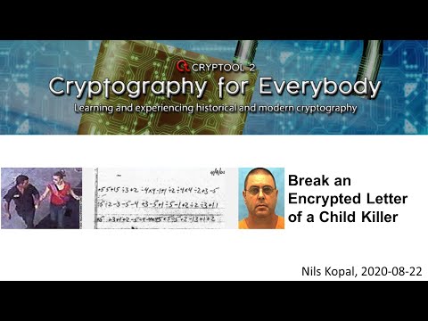 Break an Encrypted Letter of a Child Killer