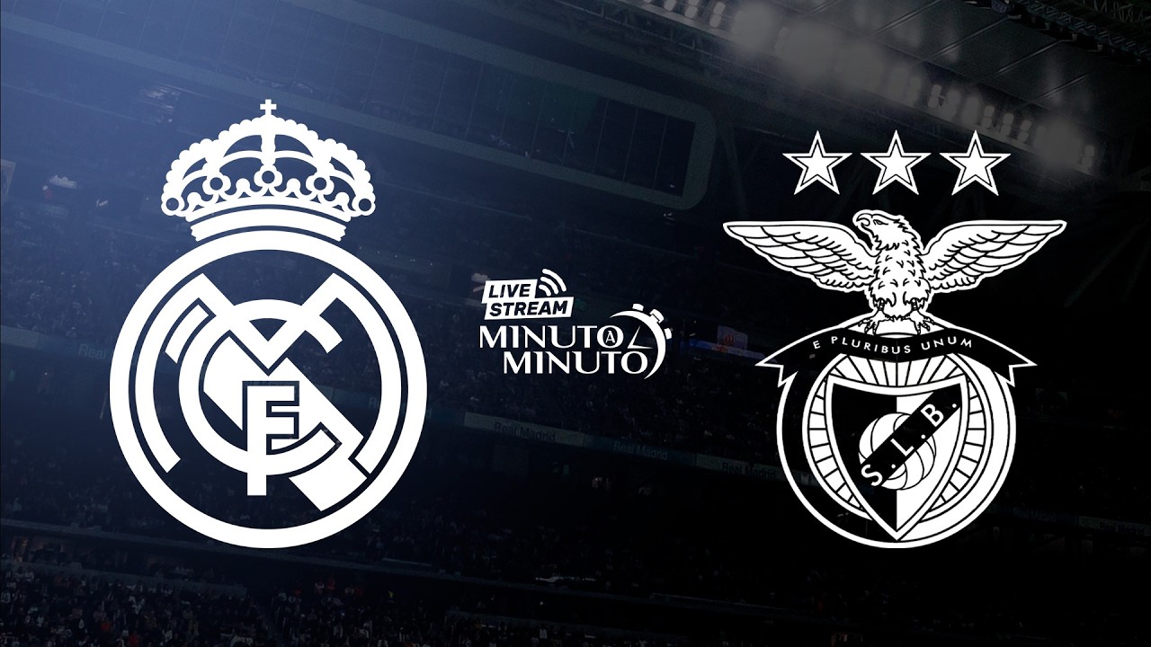 ⏱️ MINUTO A MINUTO | Real Madrid vs Benfica | Champions League