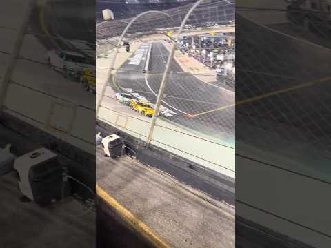 Brad Keselowski attempts the bump and run on Christopher Bell at Bristol #NASCAR #live #shorts