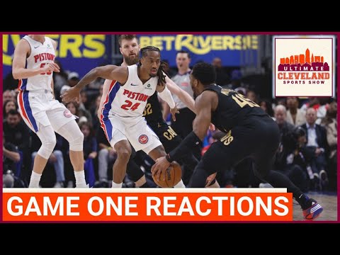 Pistons Edge Cavaliers 111-101 in Game 1 🏀