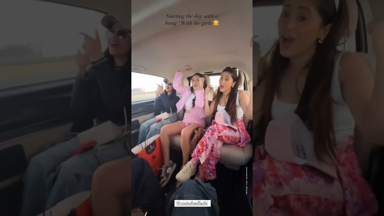 Kick Off Your Day with the Girls! 👧🏻 #ShivangiJoshi #TanyaSharma #JannatZubair #KanikMann