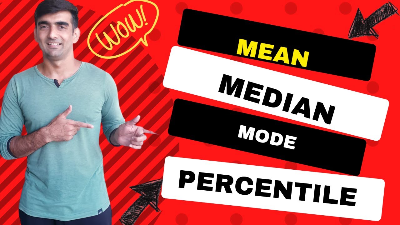 Understanding Mean, Median, Mode, and Percentile with Examples