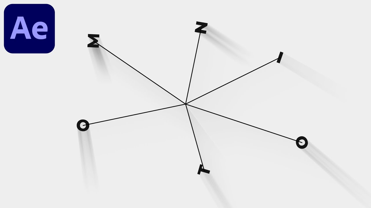 Minimal Text Pop Animation in After Effects π¬