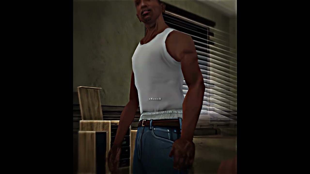 Carl Johnson's Epic Cold Moment โ๏ธ | GTA SA 4K Short Edit