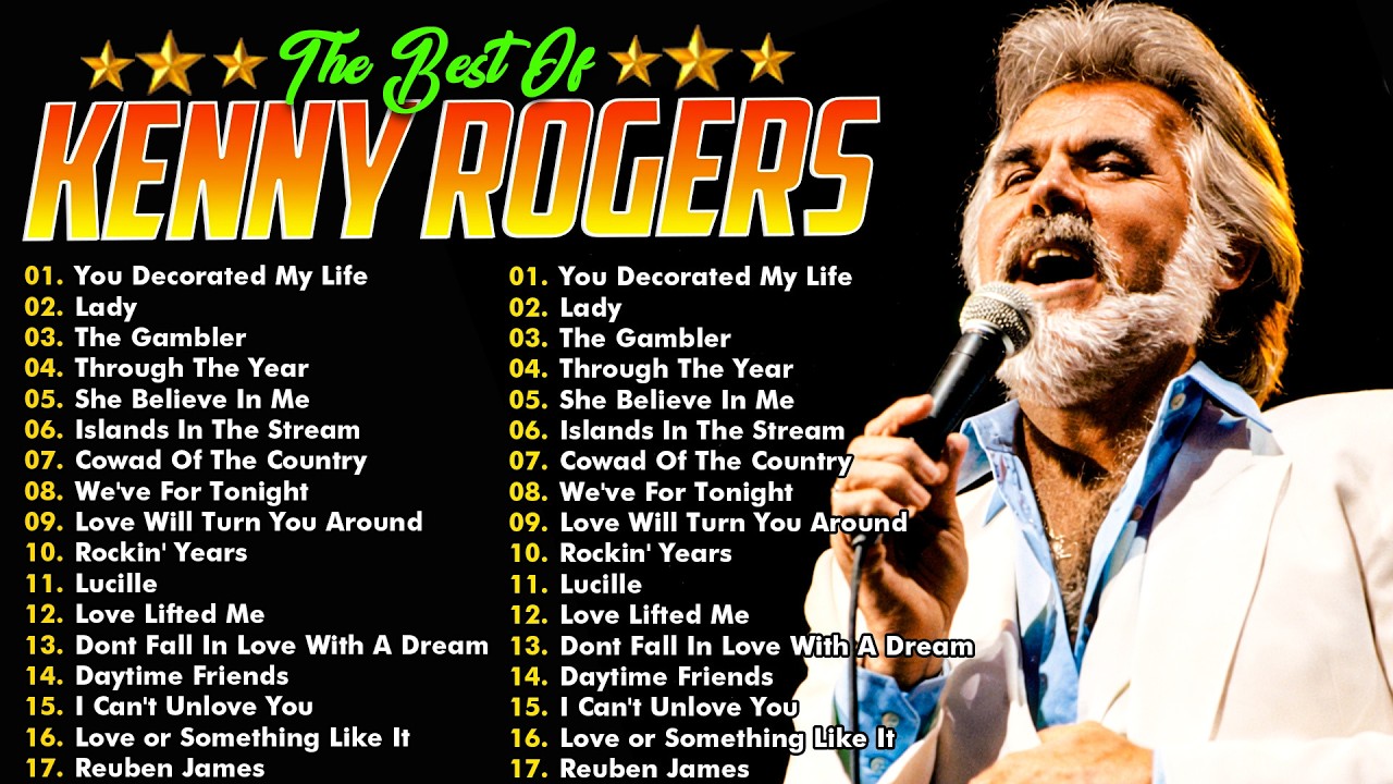 Kenny Rogers Greatest Hits 🎶 Classic Country Collection