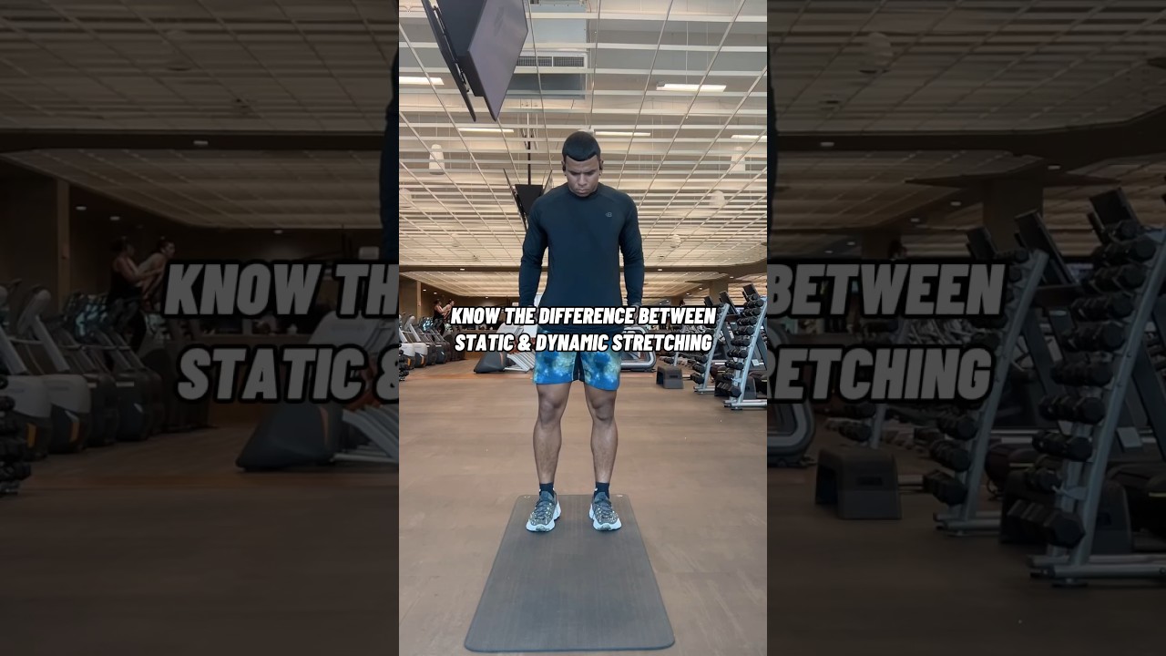 Static vs. Dynamic Stretching: Key Differences