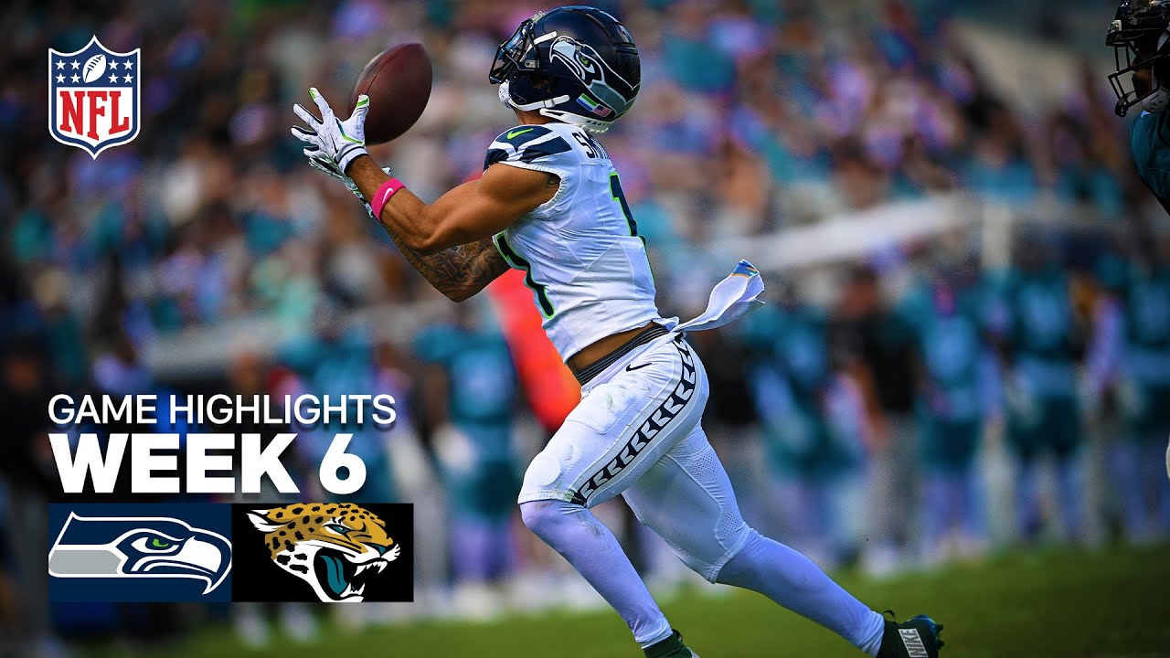 Seahawks vs Jaguars Week 6 Highlights | 2025 NFL