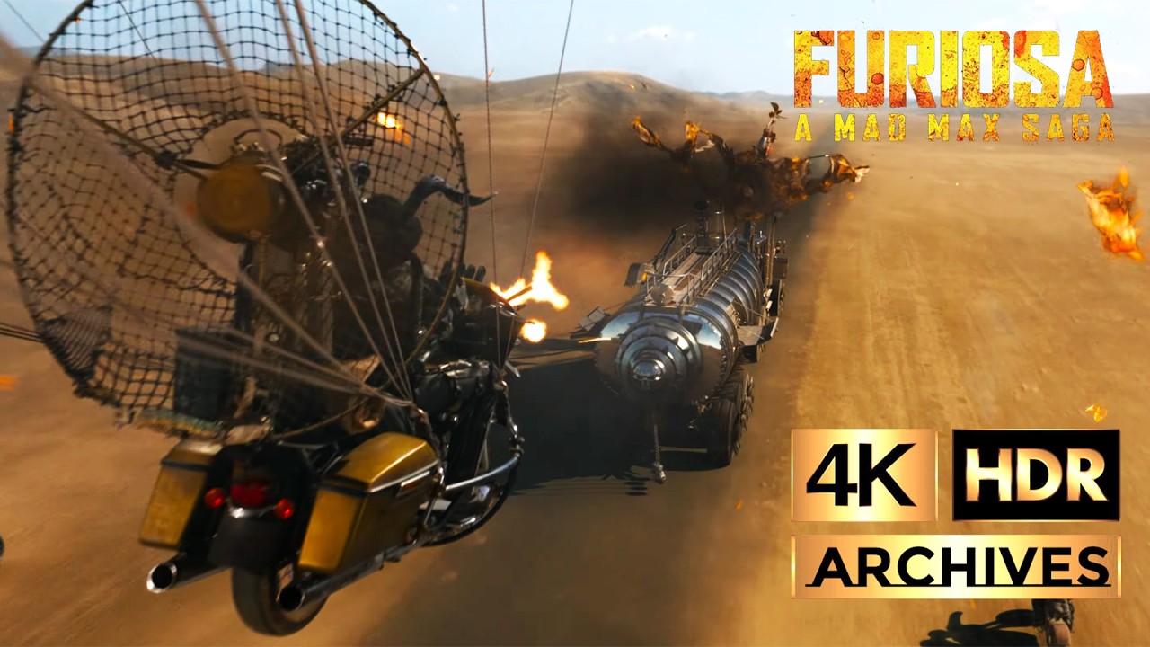 FURIOSA: A Mad Max Saga | 4K HDR | Octoboss Assault on the War Rig – Part 2 of 2 (2024)