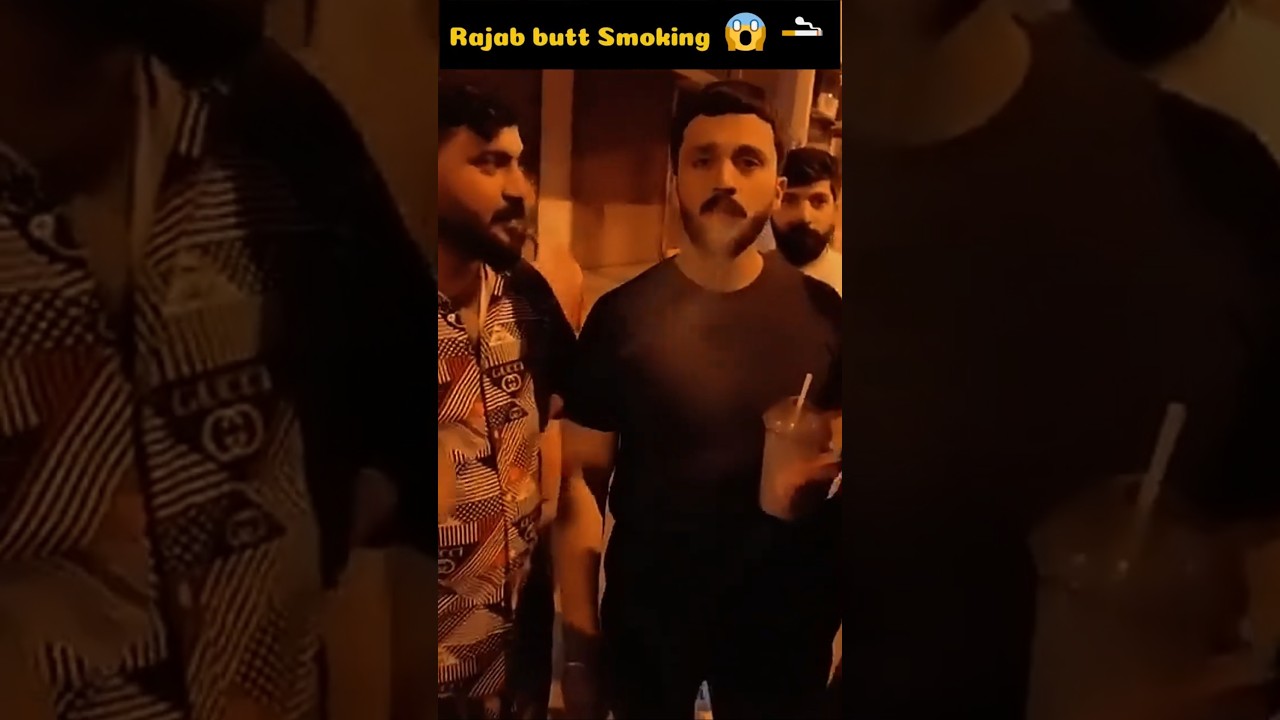 Rajab Butt Shocked by Smoking Video 😨