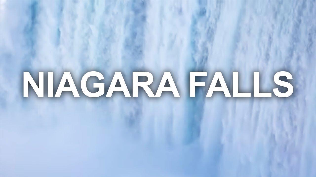 10-Hour Relaxing Waterfall Sounds at Niagara Falls π