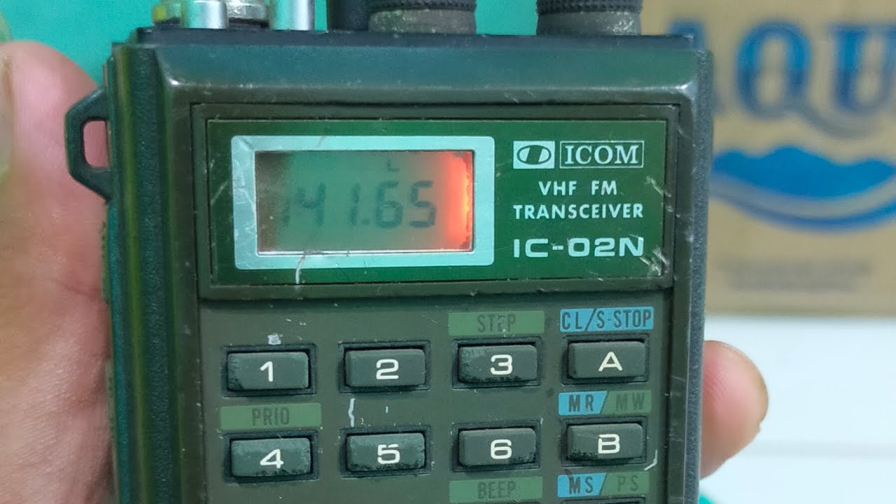 Cara Buka Kunci HT Icom IC-02N 📻