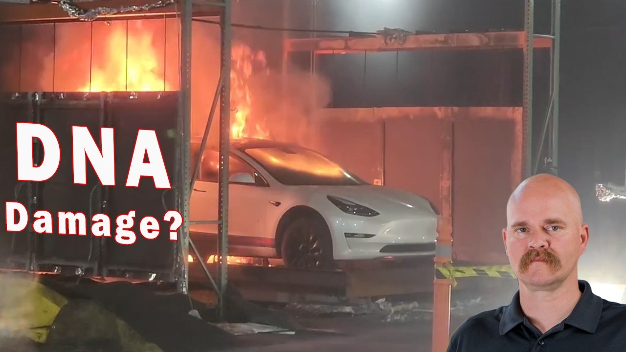 EV vs Gas Vehicle Fires: What’s in the Smoke?