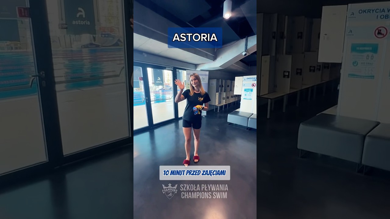 Wejście na basen Astoria - Champions Swim Bydgoszcz