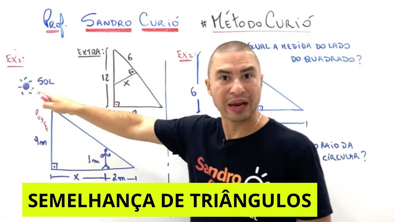 Semelhança de Triângulos: Rápido e Fácil 📐