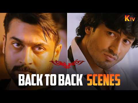 Anjaan Movie Back to Back Scenes | Suriya | Samantha | Soori | KTV