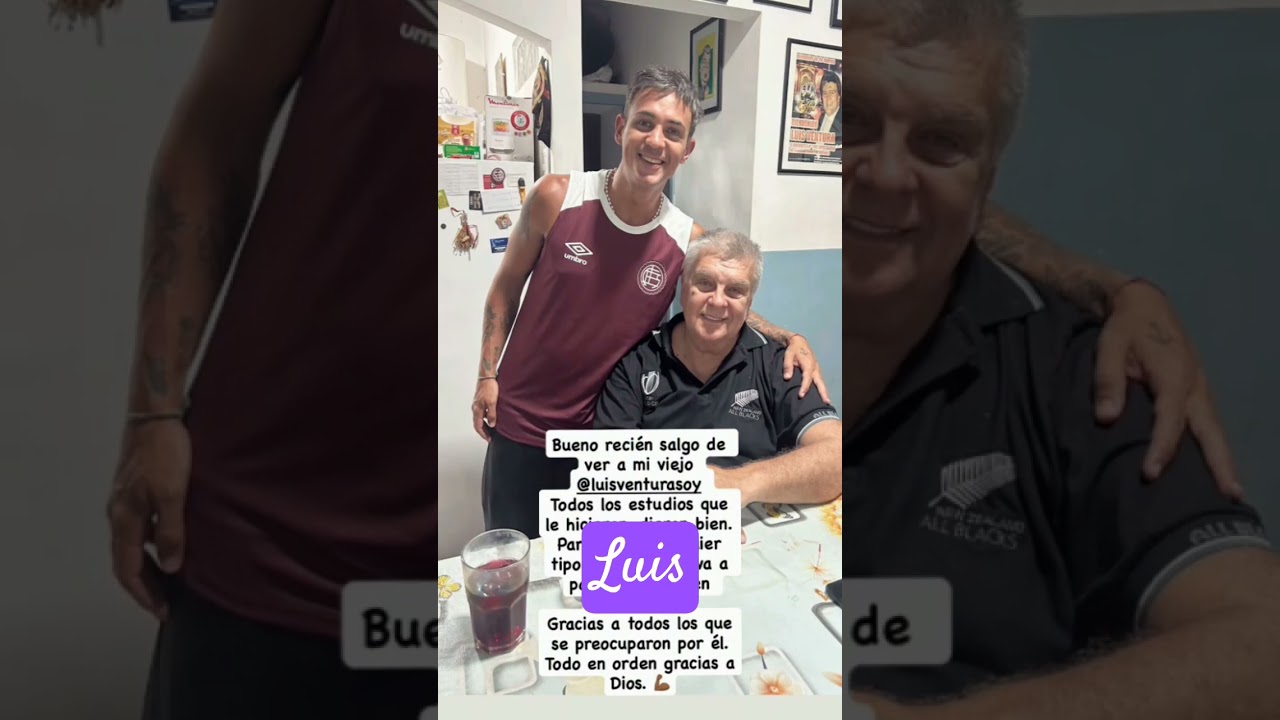 Luis Ventura Recibe Alta Médica tras Agresión 🏥