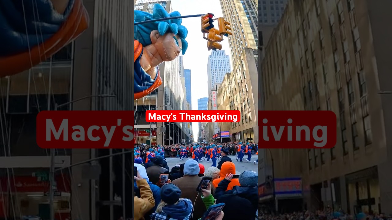 Macy's Thanksgiving Parade in NYC 4K 🎉