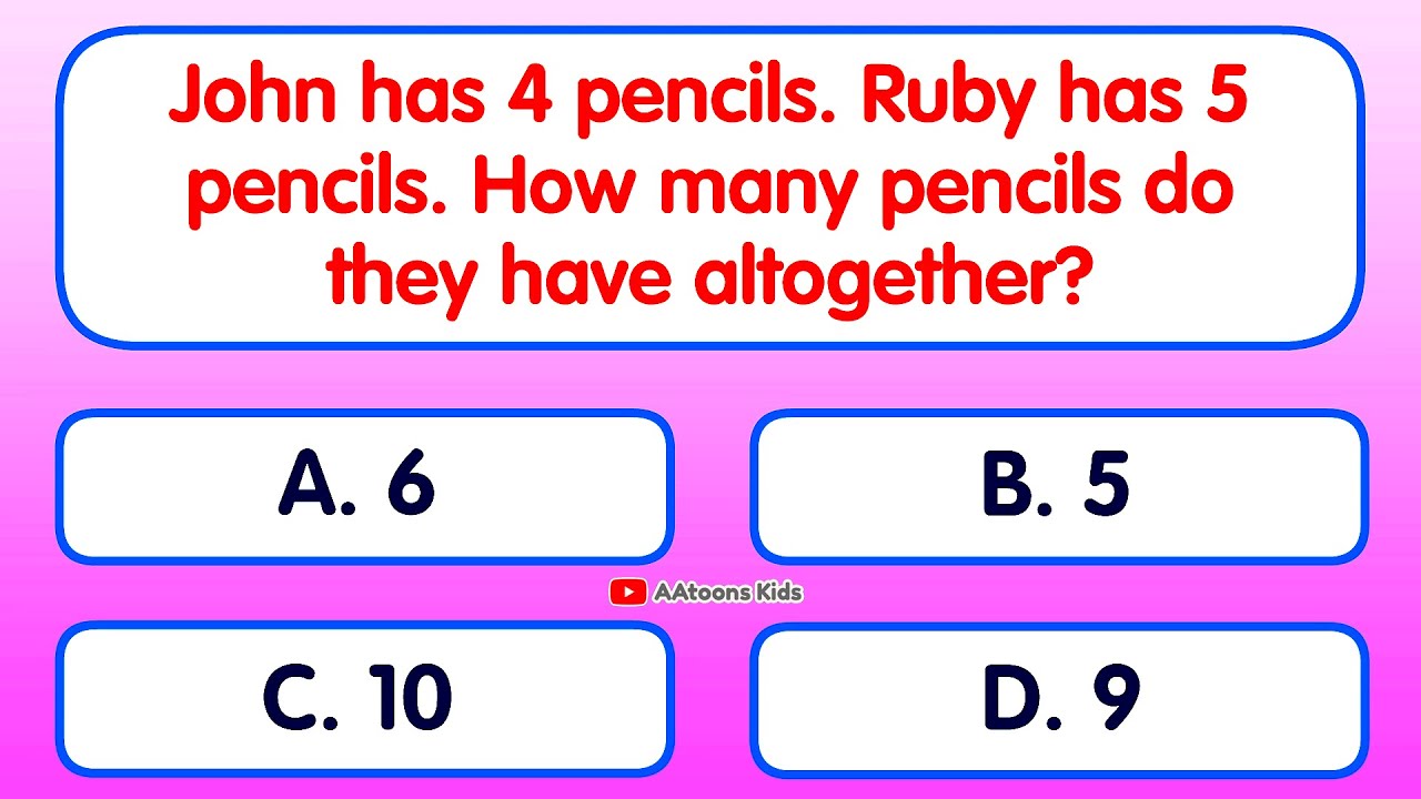 Fun Mental Maths Quiz for Kids 🧠 | Test Your Math Skills Today!
