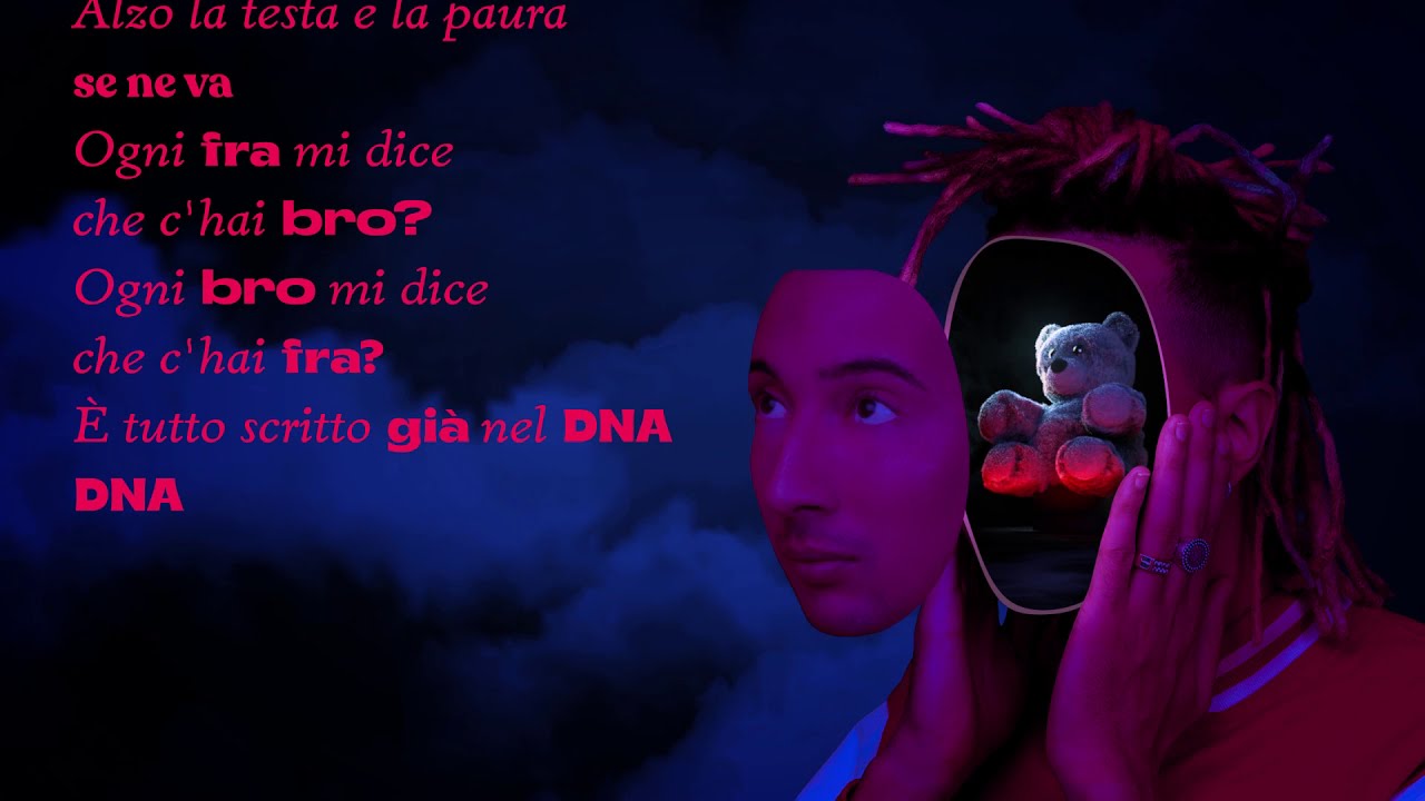 Ghali - DNA Lyrics Video 🎶