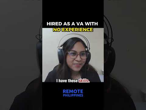 HIRED AS A VA WITH NO EXPERIENCE