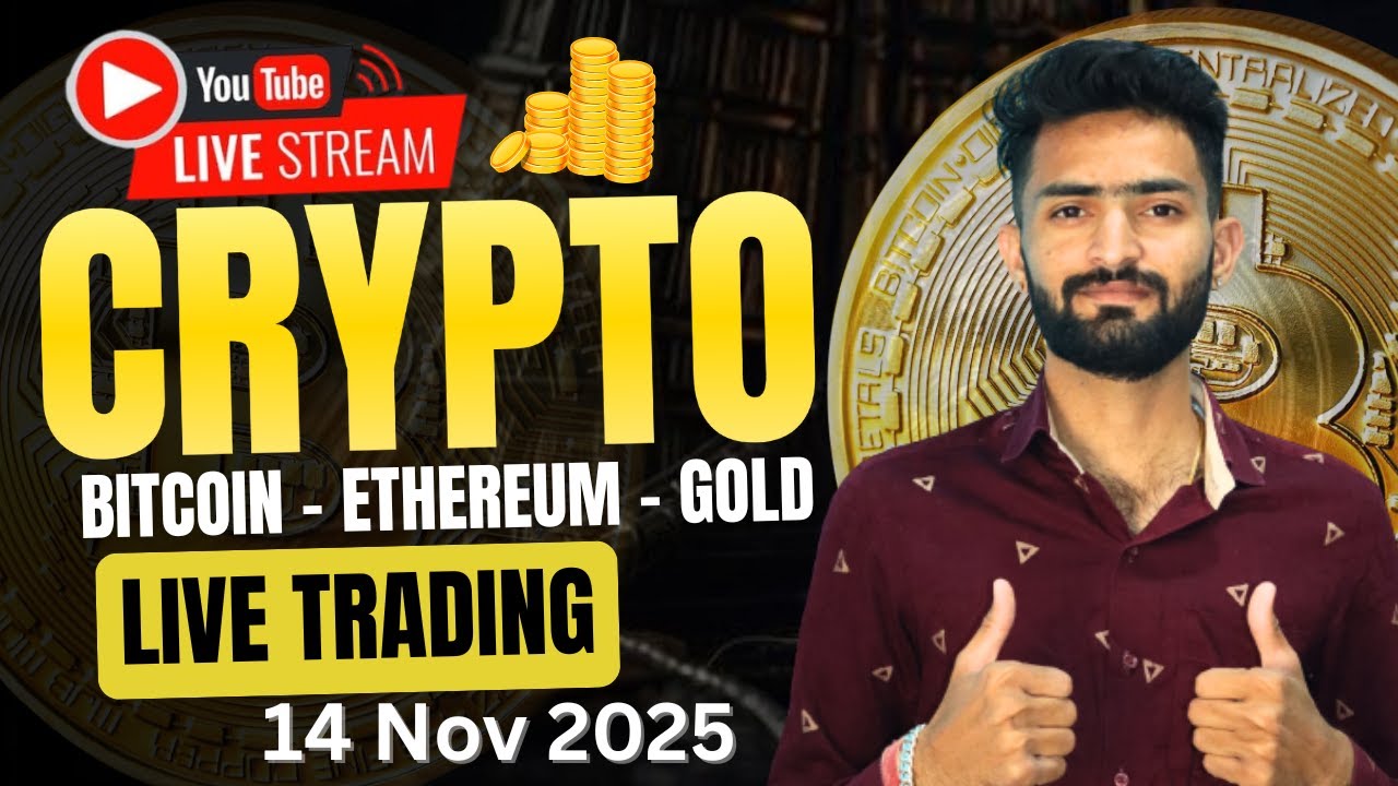 Live Crypto & Forex Trading Today | Gold & Bitcoin Market Insights (14 Nov 2025) 📈