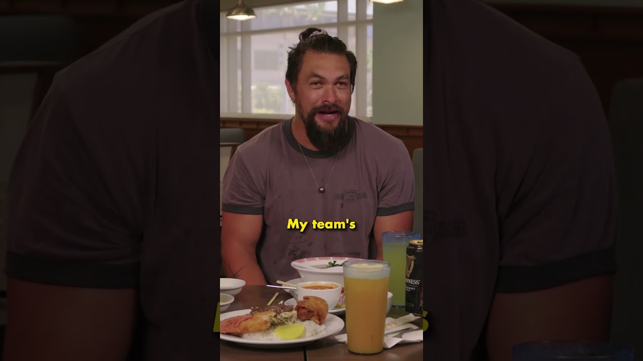 Jason Momoa's Favorite Snack: Salt & Vinegar on Deep Fried Fish ๐