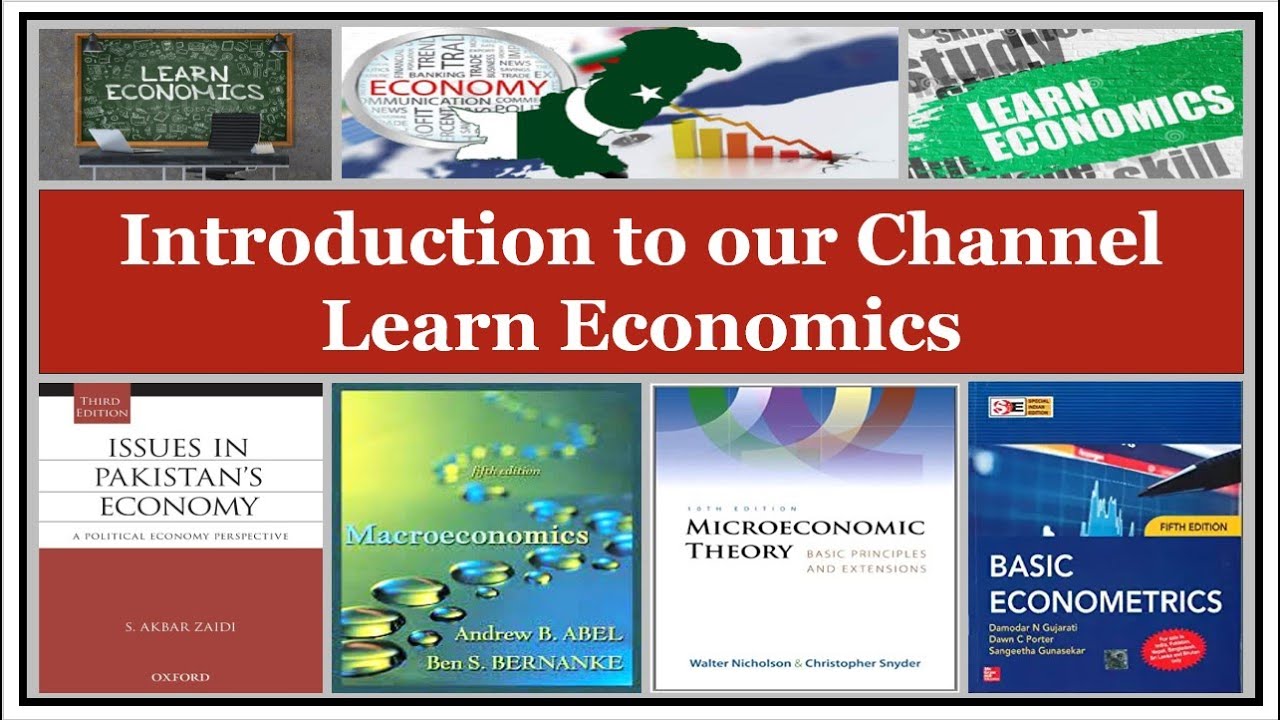 Learn Economics: Intro to the Channel 📚