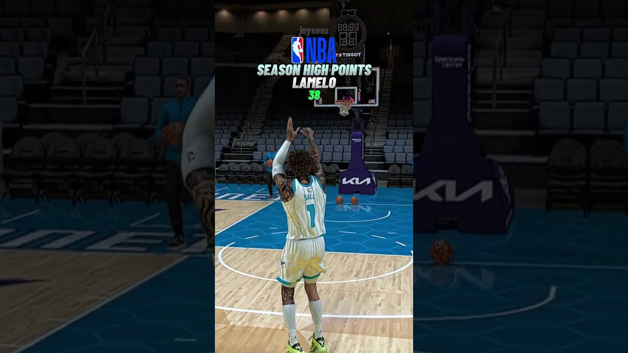 NBA Players Season High Points #nba #nba2k26 #nba2k #shorts #trending #curry #lebron