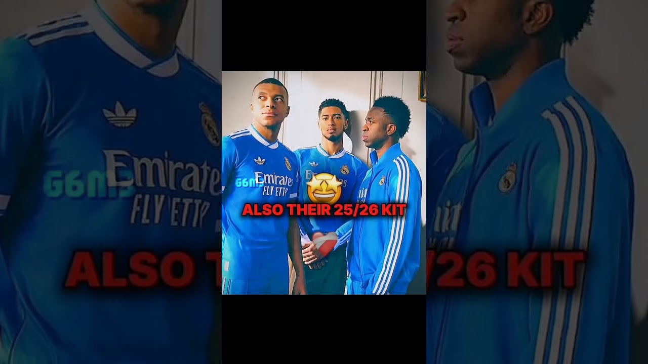 Stunning New Real Madrid 25/26 Third Kit Revealed ⚽