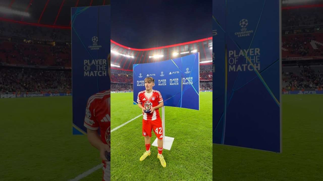 Lennart Karl Named Player of the Match ✨