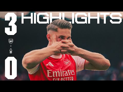 HIGHLIGHTS | Arsenal vs Nottingham Forest (3-0) | Zubimendi double & Gyökeres strike | EPL