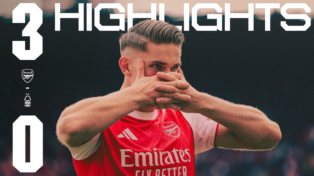 Arsenal 3-0 Nottingham Forest: Zubimendi & Gyökeres Shine ⚽
