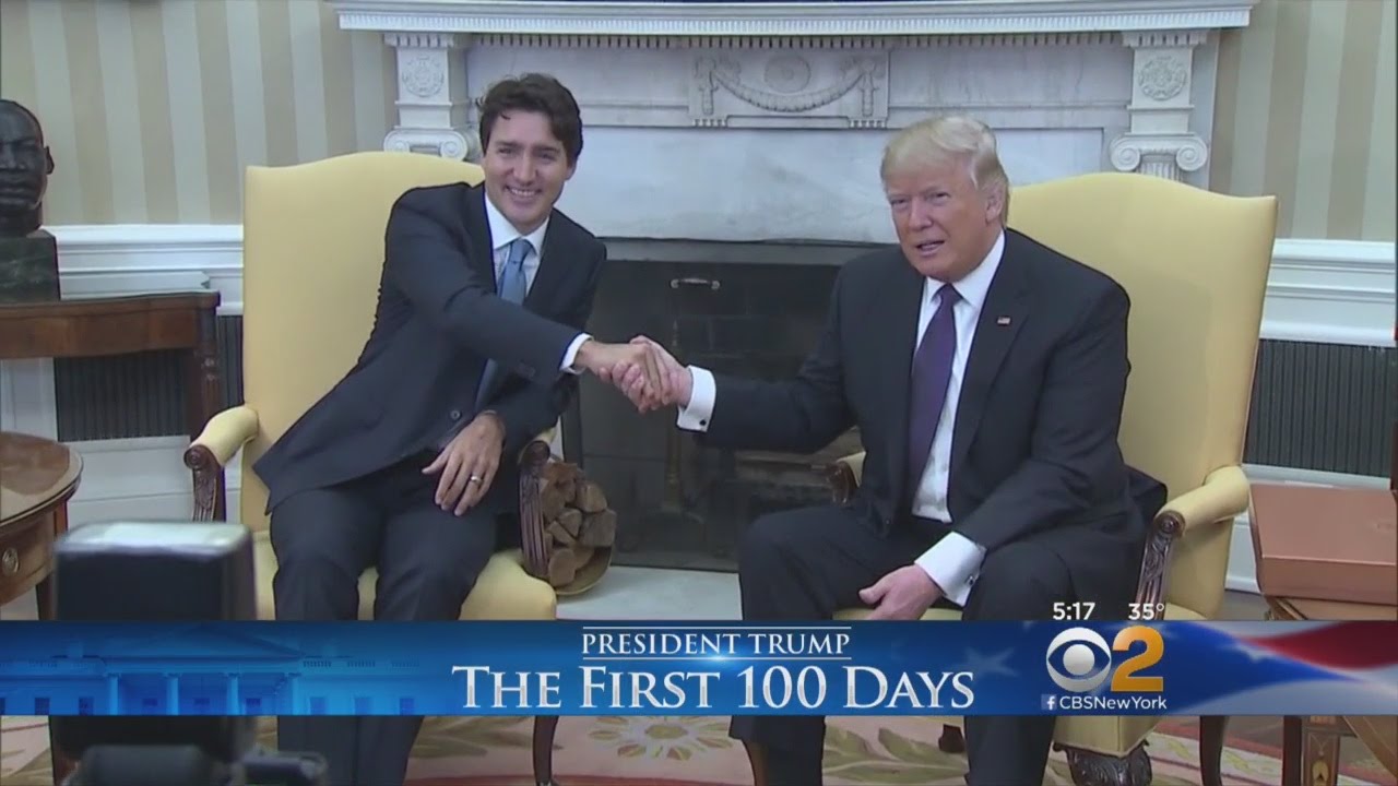Trump Meets with Trudeau 🇨🇦