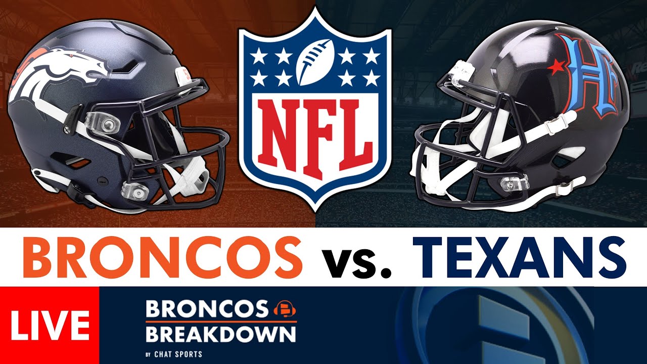 Watch Broncos vs. Texans Live | NFL Week 9 Score & Highlights 🏈