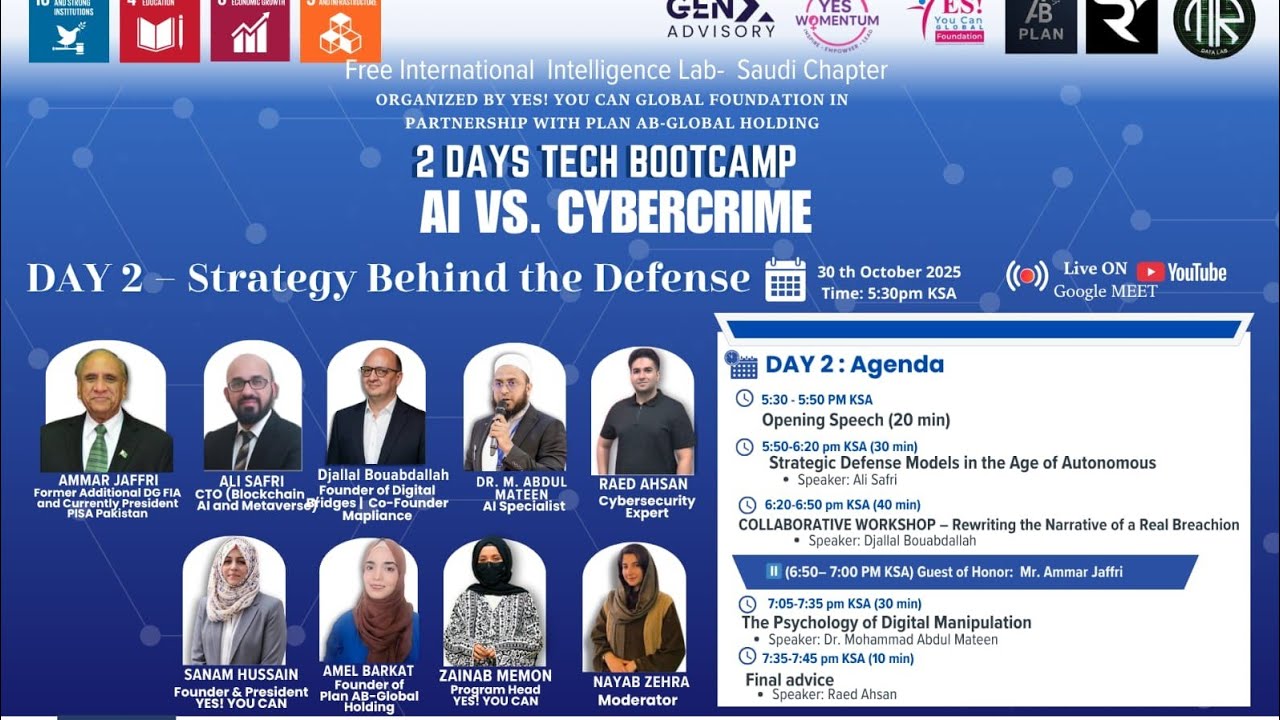 AI vs. Cybercrime: International Bootcamp Day 2 🚨