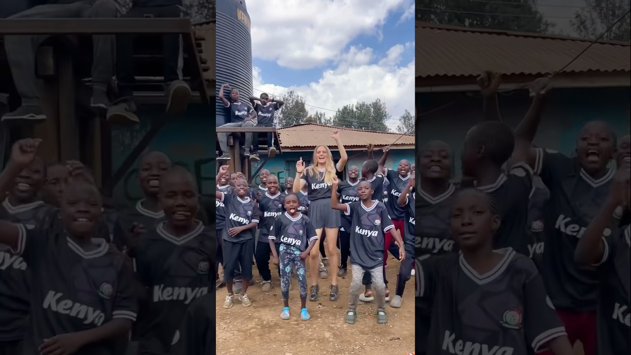 Danced with Mathare Kids in Kenya 🇰🇪