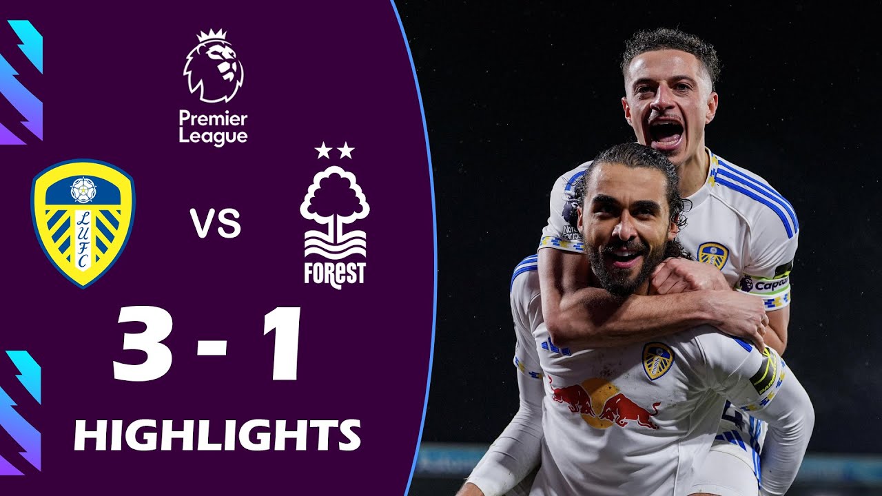 Leeds United vs. Nottingham Forest (3-1) HIGHLIGHTS & GOALS | Premier League 2025/26