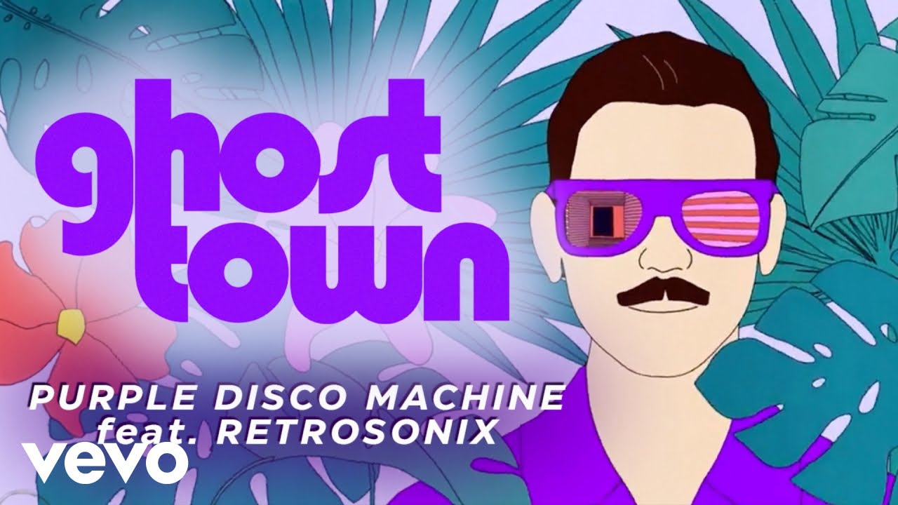 Purple Disco Machine & Retrosonix Drop Vibrant 'Ghost Town' Music Video 🎶