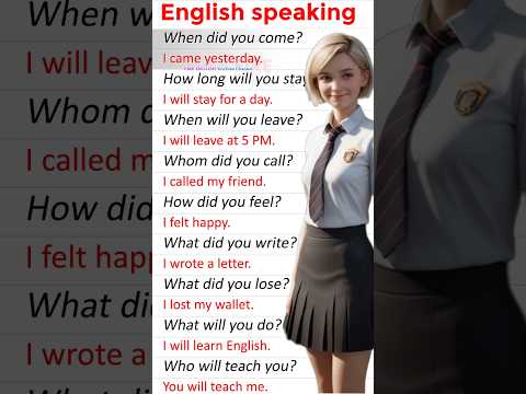 🔥English Conversation Practice for Beginners to advanced level